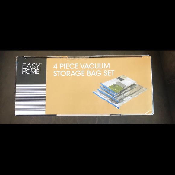 New in Box EASY HOME 4 Piece Vacuum Storage Bags - Picture 8 of 8